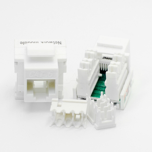 Módulo de red sin blindaje de categoría 6A Módulo de toma de cable de red RJ45 UTP CAT6 Gigabit Red de computadora Keystone Jack - Product Image 2