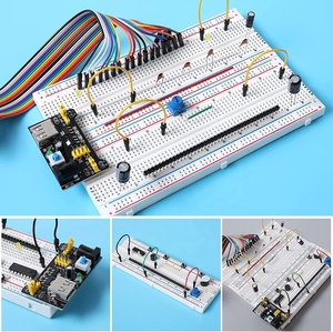 MB-102 MB102 400/830 Point Solderless PCB Breadboard Jumper Wire DIY for <strong>Arduino</strong> Kit New Electronic Components for Test - Product Image 5