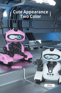 JJRC R22 RC Robot lindo y divertido forma gesto detección agregar DIY posiciones de agujero inteligente RC Robot juguete para niños juguete educativo