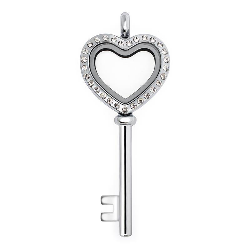 style de clé de cadre-2 tons chrome-taille diamant