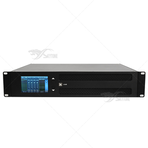 DSP işlemci ile dijital güç amplifikatörü DANTE ağ 4 kanal profesyonel ses amplifikatörü - Product Image 2