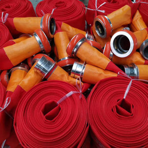 Chất lượng cao chống mặc PU lót lính cứu hỏa Vải Ống Trắng áp lực cao dài khoảng cách tưới tiêu nông nghiệp Hose - Product Image 6