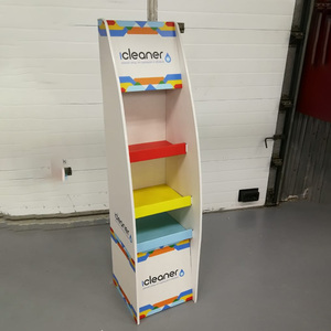 Soporte de exhibición de tablero de PVC personalizado con ganchos para promover productos - Product Image 4