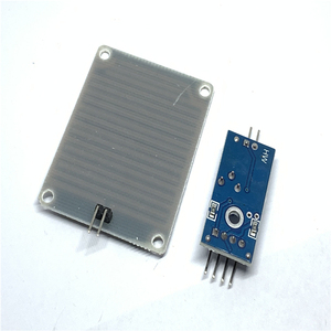 LM393雨滴水検出センサー気象水分モニター気象センサー湿度感度モジュール3.3-5V LM393 - Product Image 2