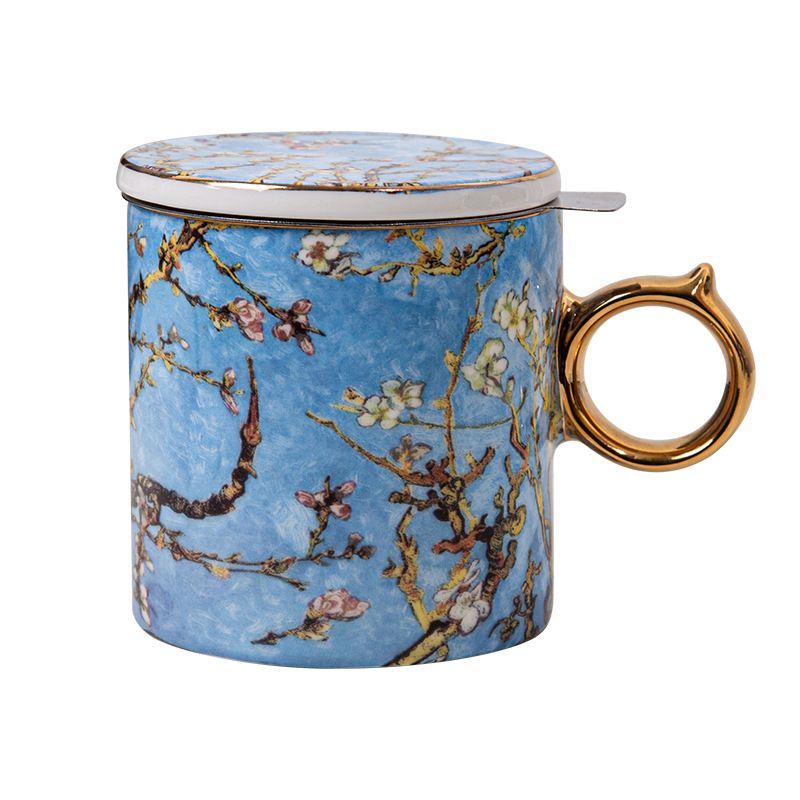mug 3 blue