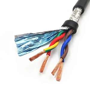 2 3 4 5 6 8 10 12 çekirdek 26 24 22 20 18 17 15 13 9AWG saf bakır 5 metre izleme elektrik kablosu PVC yalıtımlı OFC kontrolü - Product Image 4