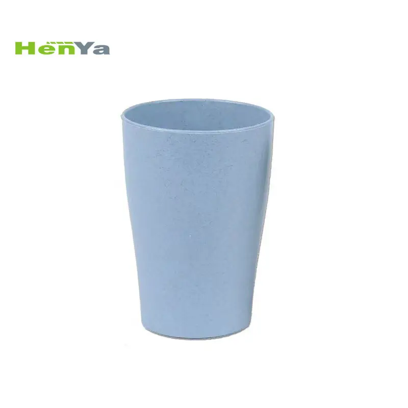 Frumento paglia tazze, bicchieri di plastica infrangibile tazza per bere, riutilizzabili bicchieri d'acqua con 4 colori per il succo di acqua potabile caffè