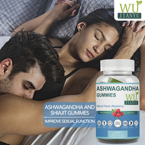 Ashwagandha Gummies Brain Plug verbessert das Gedächtnis Gehirn funktion Balance Knochen gelenke Natürliche Gewürze Blueberry Vegetarian Gummies - Product Image 5