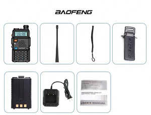 Venta al por mayor para Baofeng Original 8W Interfono portátil de alta potencia Transceptor de mano Amateur de dos vías para Radio Walkie Tal - Product Image 2