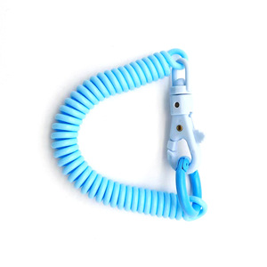 Giá rẻ màu nhựa mùa xuân Keychain dây có thể thu vào mùa xuân Móc chìa khóa cho các phím hoặc túi hoặc chủ sở hữu thẻ - Product Image 5