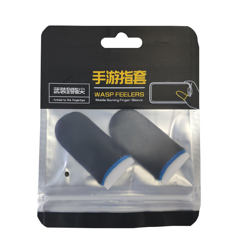 2 pièces-fibre de carbone-noir + bleu