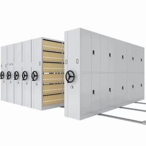 効率的な学校データバウチャー管理のためのハンドクランクシステムを備えた中国の最新の電気ファイルストレージラック - Product Image 1