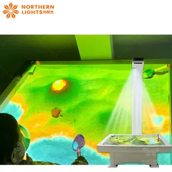Interactive projection sandbox game projector interactive ar education for children