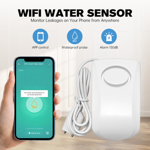Protection House Water Pipe Leak <strong>Sensor</strong> Device Wifi Smart High Sensitive Flood Detector Alarm Tuya Water Leak <strong>Detection</strong> <strong>System</strong>