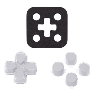 ปุ่มเปลี่ยน dpad สีเทาแบบกำหนดเองได้สองโทนสีใหม่เปลี่ยนปุ่มใบหน้าแบบไม่มีรอยประทับตัวอักษรสำหรับตัวควบคุม ps5 - Product Image 2