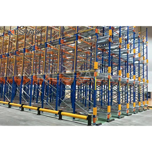Scaffalature per Pallet in metallo per carichi pesanti scaffali di magazzino con Auto navetta di carico/scarico per rastrelliere navetta rapporto - Product Image 6