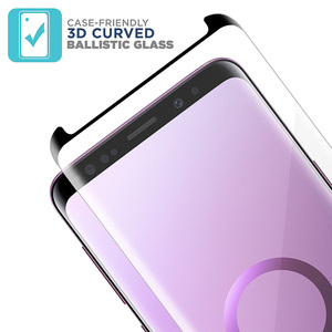 Trường hợp thân thiện 3D cong Tempered Glass bảo vệ màn hình cho S 25 24 23 22 21 20 siêu FE S10 S8 S9 cộng với Lưu ý 9 8 S7 S6 cạnh - Product Image 4