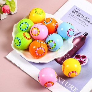 Jincan Cross-Border Fingertip xoay Burger Cube Orb Bean suy nghĩ phát triển câu đố làm bằng nhựa Silicone trực tiếp - Product Image 2