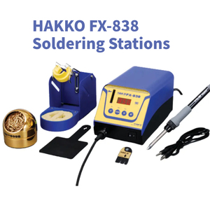 Hakko บัดกรี FX-838 100% 150W ดิจิตอล ESD มืออาชีพของแท้220V เชื่อมอิเล็กทรอนิกส์สำหรับ SMD PCB IC - Product Image 2