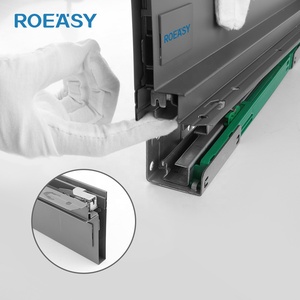 ROEASY Under mount Slide Drawer Channel Soft Close Schubladen Slim Box Sliding Küchen schubladen system Soft Slides - Product Image 4