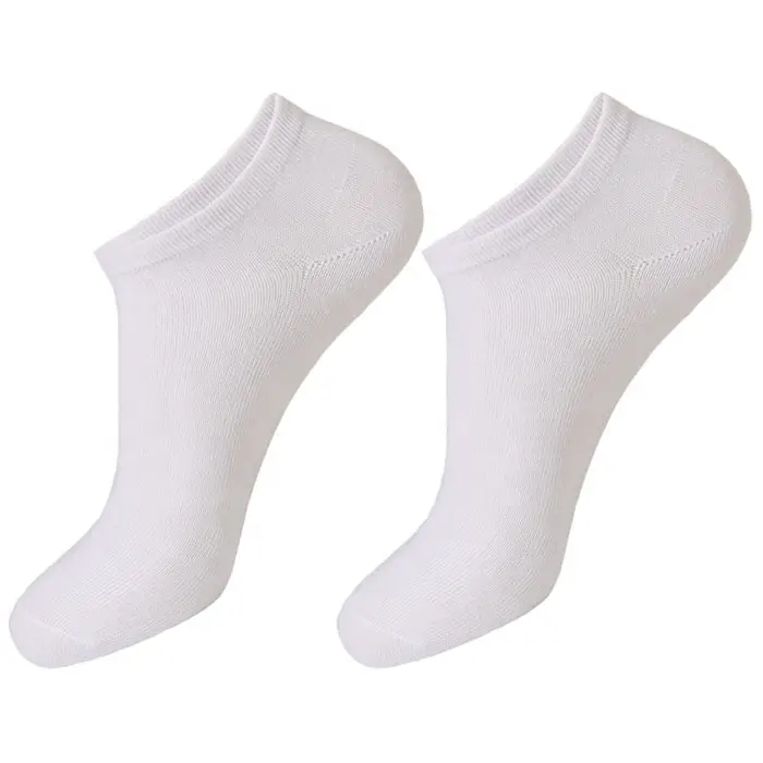 OEM saf pamuk erkek ayak bileği çorap rahat sportif çorap beyaz düz tasarım bahar çorap