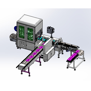 Fully <strong>Automatic</strong> Bags Packing Machine for Cards Notebooks with <strong>Loading</strong> Inserting Making Bags <strong>System</strong> - Product Image 3