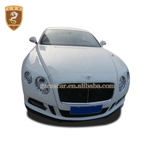 MSYスタイルCF素材フロントバンパーカーグリルカーボンファイバーサイドスカートボディキットBentleyGT車体部品用