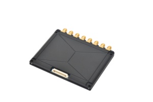 Hitech modulo lettore RFID a lungo raggio 8 antenne 15m gamma 860-960MHz connettore di frequenza SMA lettori di schede di controllo accessi gratuiti - Product Image 5