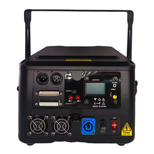 10 Вт RGB Свадебный лазерный проектор DJ сценический RGB огни с контроллером ILDA <span class=keywords><strong>DMX</strong></span> полноцветные огни Lazer Show Projection - Product Image 4