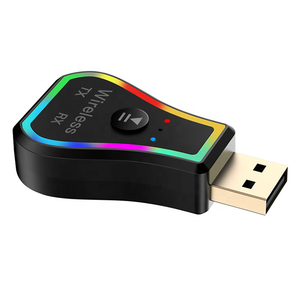便携式蓝牙发射器接收器v5.0 2合1 usb蓝牙5.0适配器 - Product Image 1