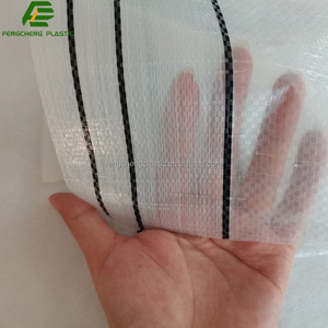 Telo in tela intessuto in HDPE trasparente per uva copri pioggia foglio con fori - Product Image 6