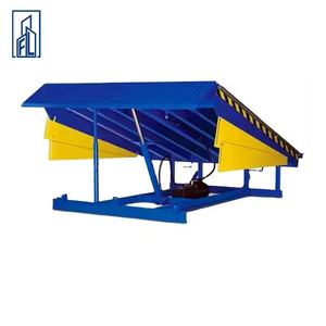 Automatic Lnstallable Unloading Swing Dock Leveller Container <strong>Loading</strong> Ramp with Adjustable Height Legs
