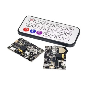 Placa decodificadora Bluetooth 5,0, módulo de Audio estéreo Bluetooth, amplificador de altavoz ajustable de volumen de voltaje amplio