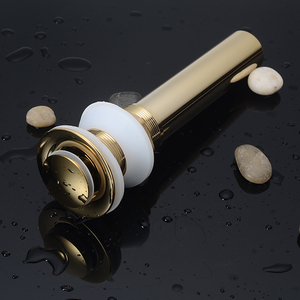 Click Clack <strong>Push</strong> Down Pop up Sink <strong>Drain</strong> Kit Bathroom Accessory Basin Waste Sink Stopper With <strong>Overflow</strong>