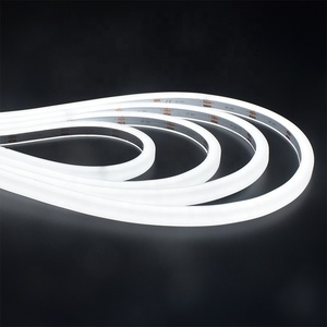 Pure White <strong>Flat</strong> <strong>Led</strong> Neon Black Light DC24V SMD 2216 CRI90 Flexible Silicone <strong>Led</strong> Neon 4MM 6500k 6000k Wire <strong>Led</strong> Neon Light