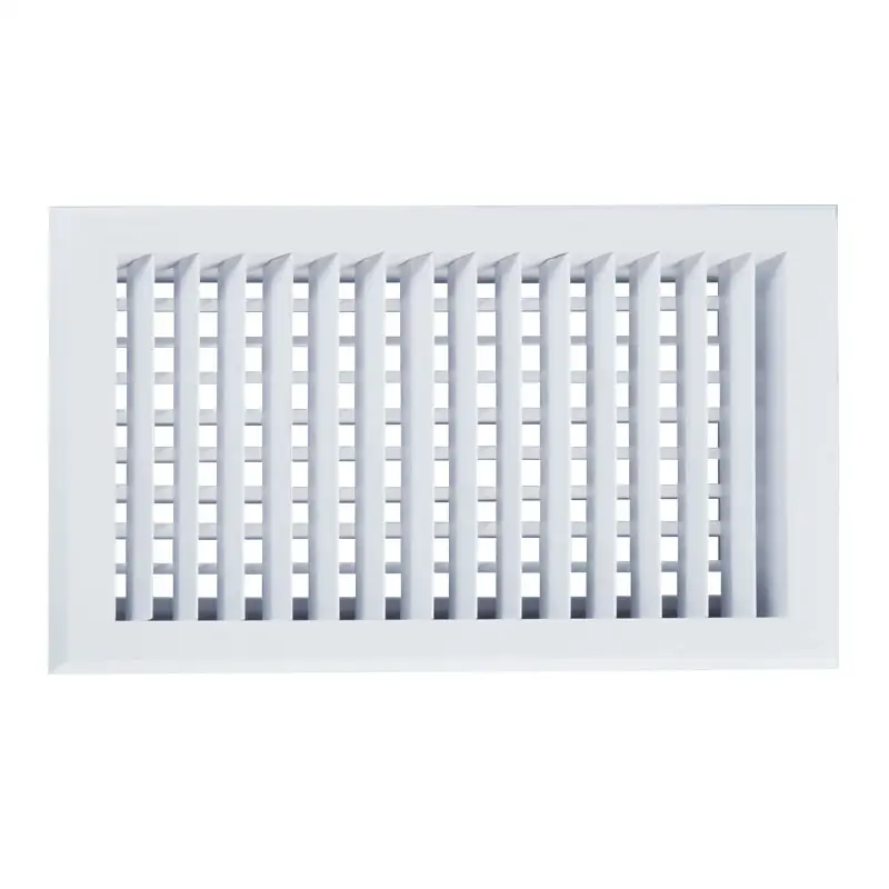 Rejilla de aire lineal de plástico PVC Cuchilla ajustable para sistemas HVAC Proveedor de piezas