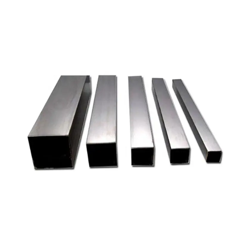 ASTM tabung pipa lasan Stainless Steel 304 persegi panjang bulat