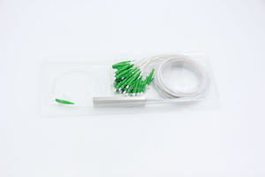 Mini Fiber optik bölücüler 1x2 4 8 16 32 SC APC konektörü 0.9mm kablo 5G 3G ağ parçalı çelik boru Ftth PLC bölücüler - Product Image 5