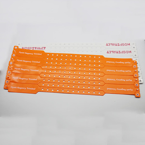 13.56MHz una volta utilizzare braccialetti di identificazione in vinile per uso ospedaliero RFID in PVC medicali usa e getta RFID - Product Image 3
