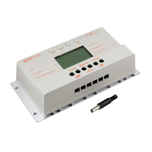 30A MPPT Controller di ricarica solare Display LCD luce di carico Timer interruttore automatico per 12V 24V pannello solare regolatore di carica solare - Product Image 1