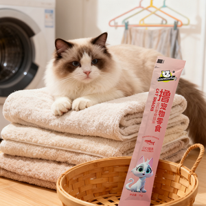 Échantillon gratuit de friandises pour chats, friandises pour animaux de compagnie, organiques, riches en protéines, 12g-16g, poulet, fruits de mer, saumon, thon, morue, bandes pour chats - Product Image 1