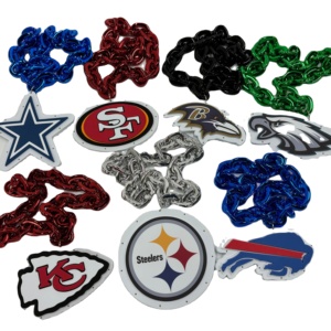 Tùy chỉnh Đội Cổ Vũ logo với đèn LED mặc & treo Vòng cổ Trọng lượng nhẹ & dễ dàng mang theo EVA fan hâm mộ chuỗi - Product Image 1