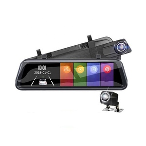 2023新型可定制G-sensor多功能行车记录仪汽车Dvr后视镜 - Product Image 1