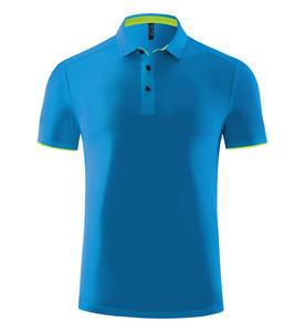 เสื้อโปโลของผู้ชาย,เสื้อโปโลเล่นกอล์ฟพอดีแห้งโพลีเอสเตอร์92% โพลีเอสเตอร์8% Spandex - Product Image 4