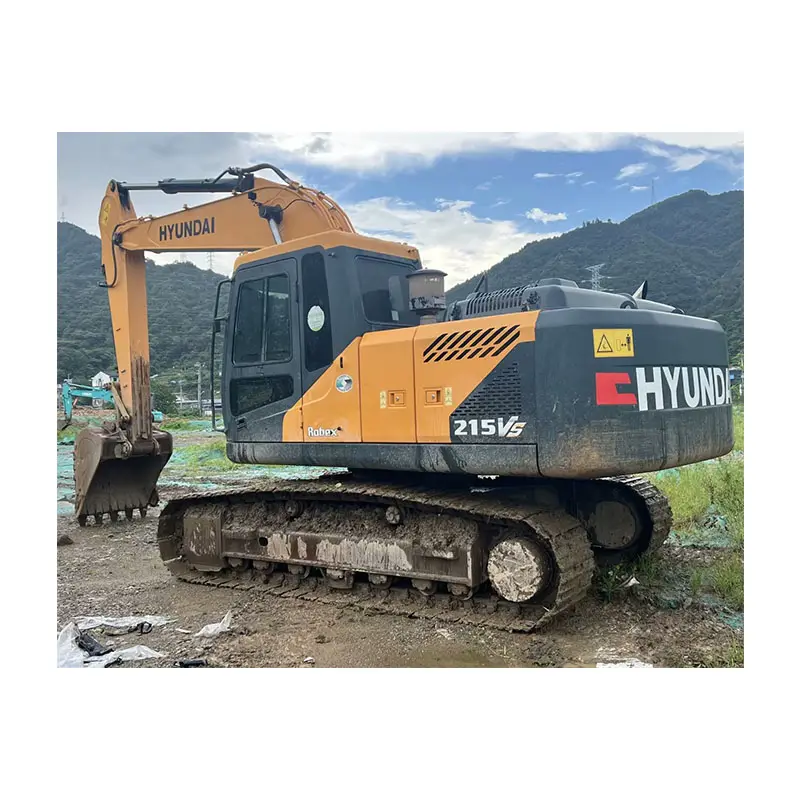Excavatrice sur chenilles Hyundai 22 tonnes R210 R220 R215 d'occasion