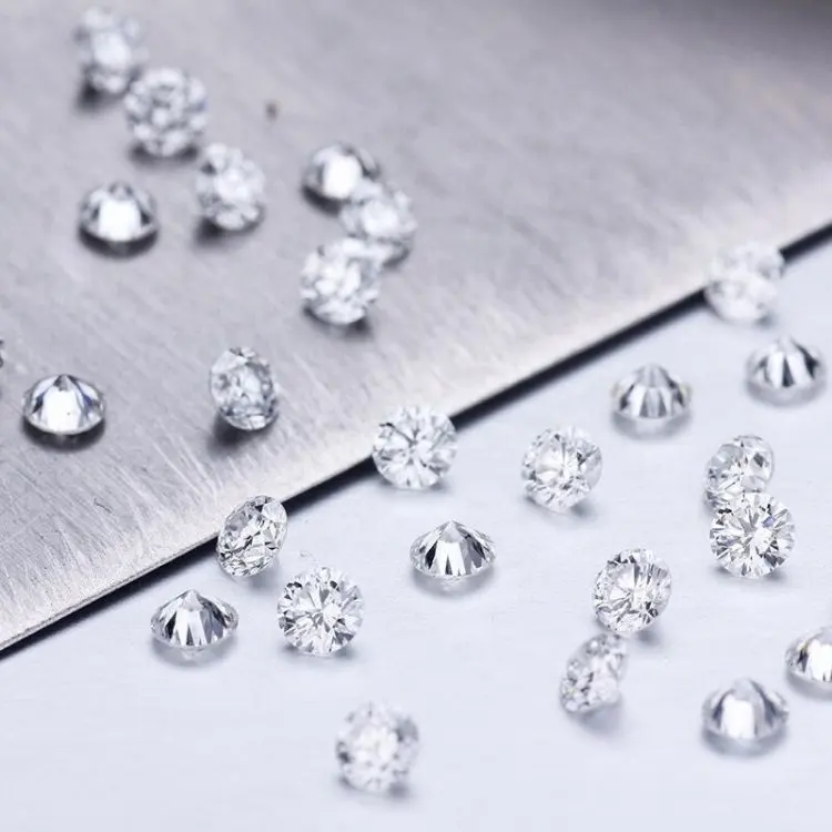 Voaino đồ trang sức VS vvs tổng hợp phòng thí nghiệm dreated kim cương màu trắng IGI gia cvd hpht lỏng phòng thí nghiệm phát triển kim cương bán buôn