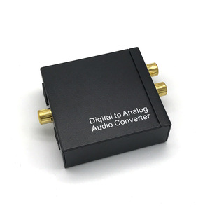 Convertidor de audio analógico digital actualizado Decodificador de audio coaxial con interfaz de auriculares de 3,5 MM Divisor y convertidores de audio - Product Image 4