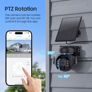 Yüksekliği kaliteli pil gece görüş IR 3MP 4G HD çözünürlük güneş Ip65 su geçirmez kamera ağ izleme ev açık - Product Image 4