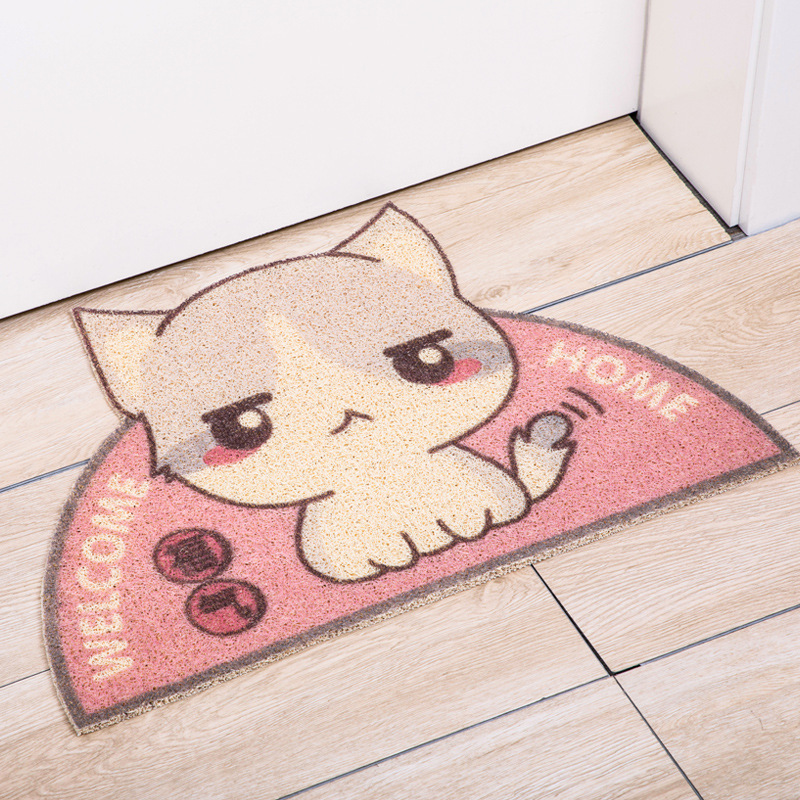 Bucle de alambre de malla de gato rosa multicolor