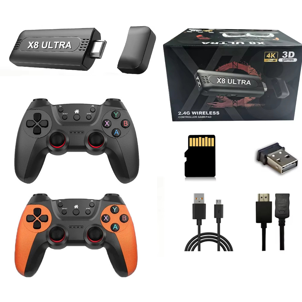 Black+Orange Controller(Non-rechargeble)